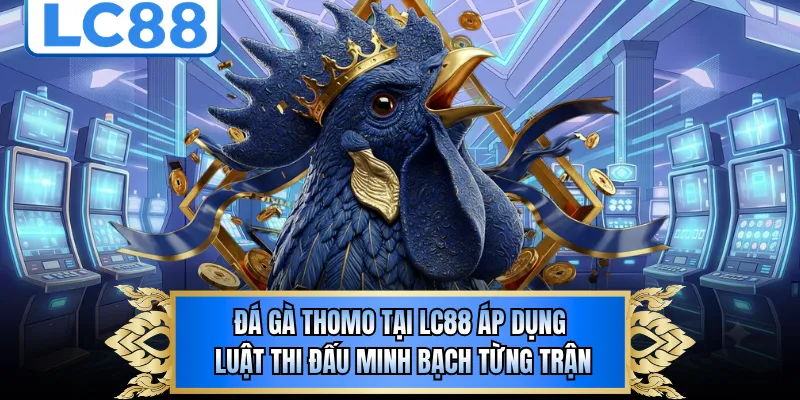 Đá gà Thomo tại LC88 áp dụng luật thi đấu minh bạch từng trận